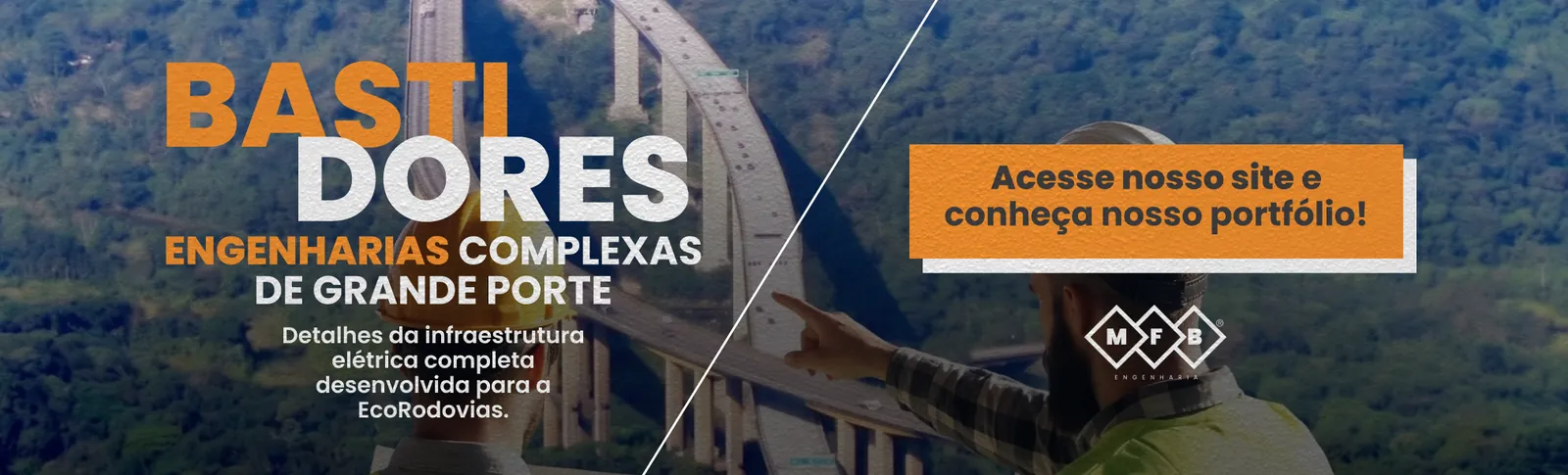Como a MFB monta as redes elétricas em rodovias de grande porte